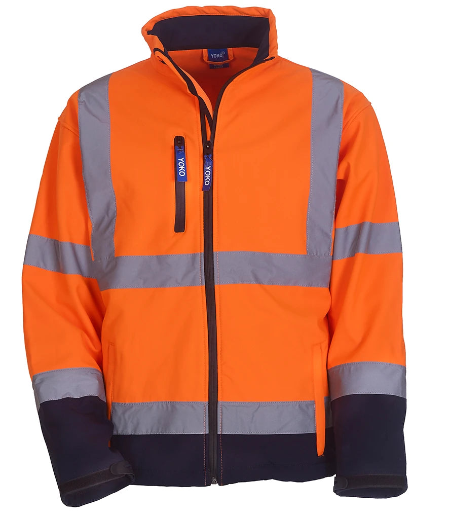 Yoko Hi-Vis YK206 Soft Shell Jacket