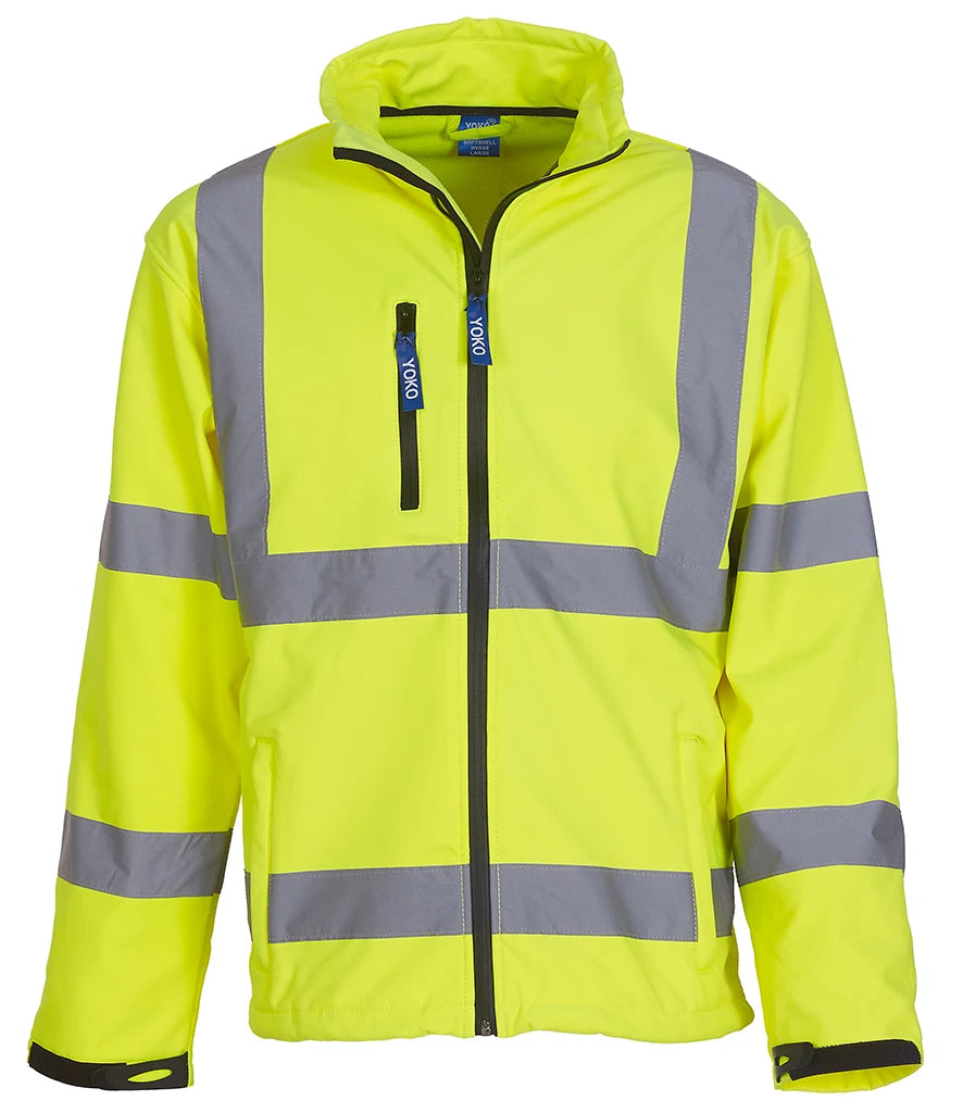 Yoko Hi-Vis YK206 Soft Shell Jacket