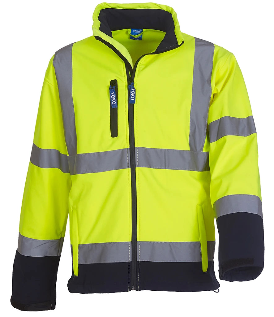 Yoko Hi-Vis YK206 Soft Shell Jacket