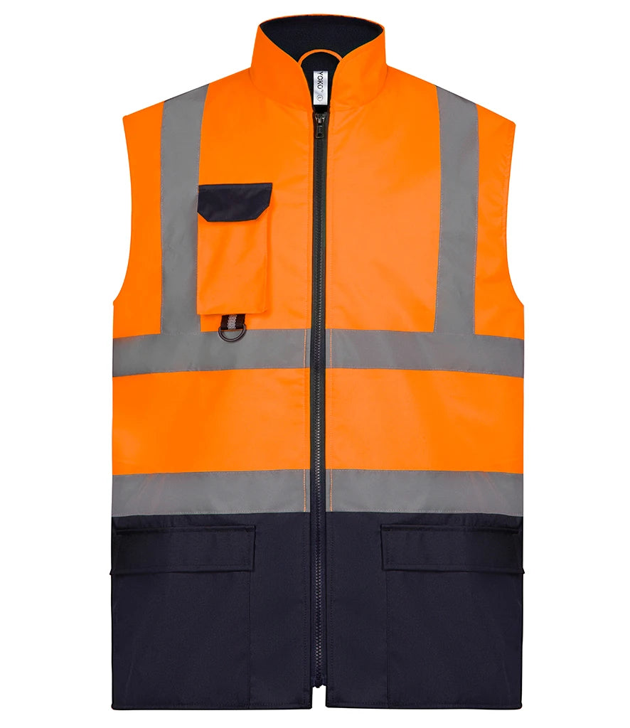 Yoko Hi-Vis YK215 Two Tone Bodywarmer