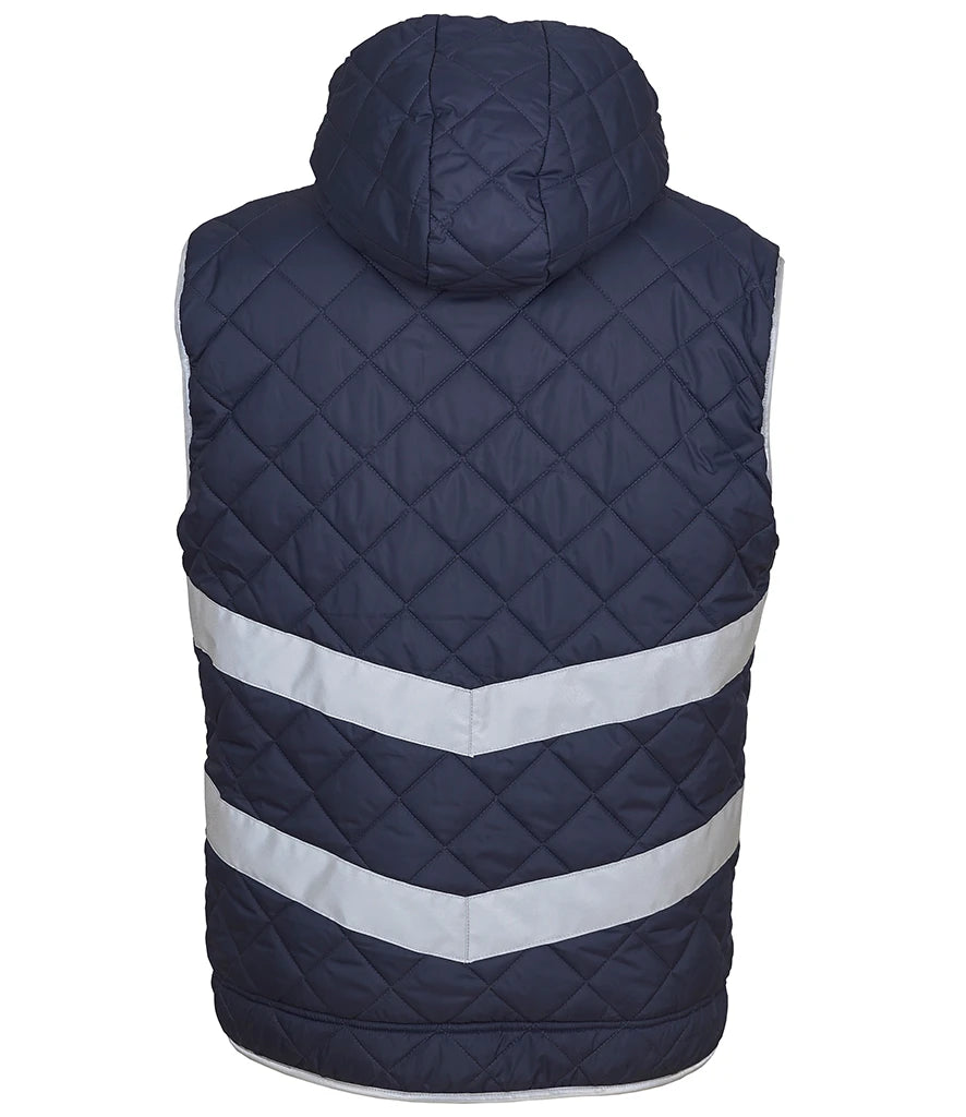 Yoko Hi-Vis YK216 Kensington Hooded Gilet