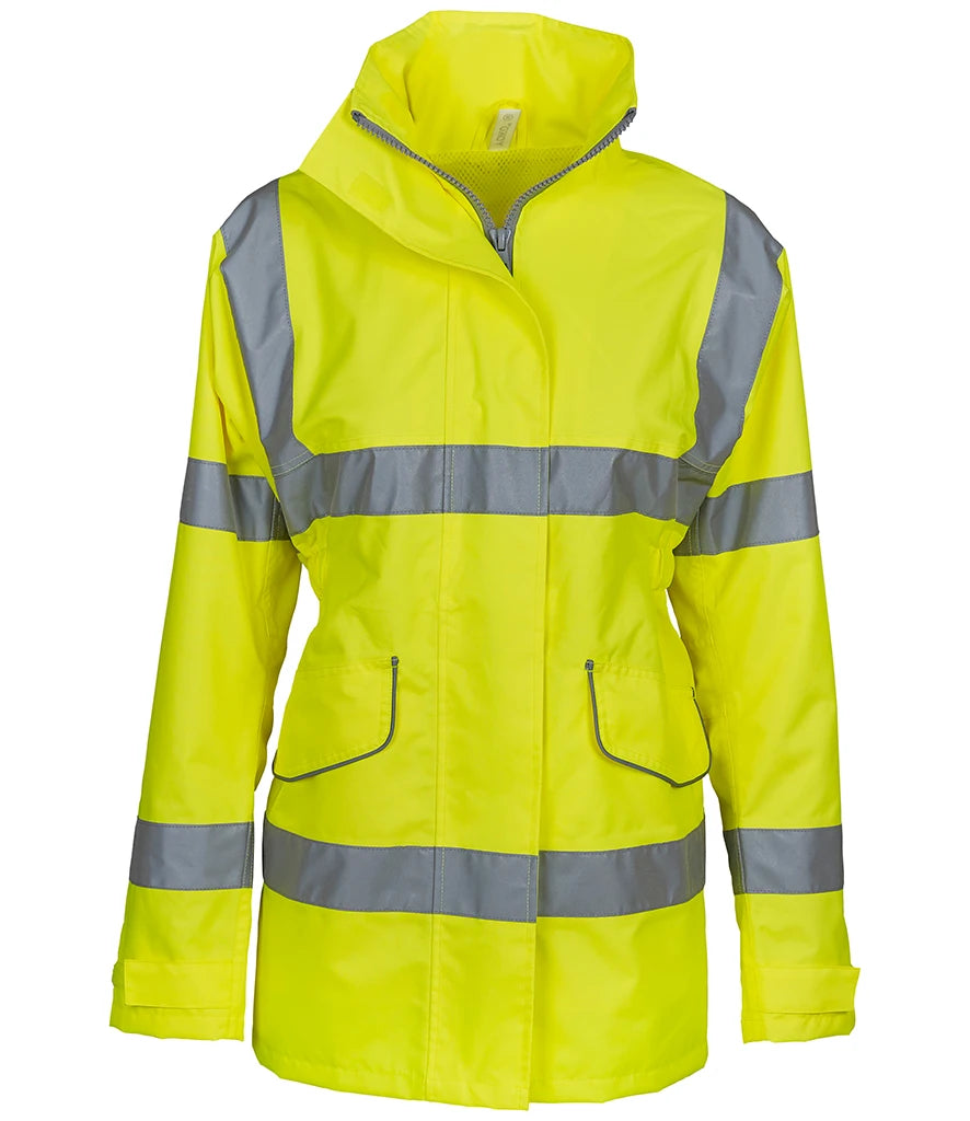 Yoko Ladies Hi-Vis Executive YK218 Jacket