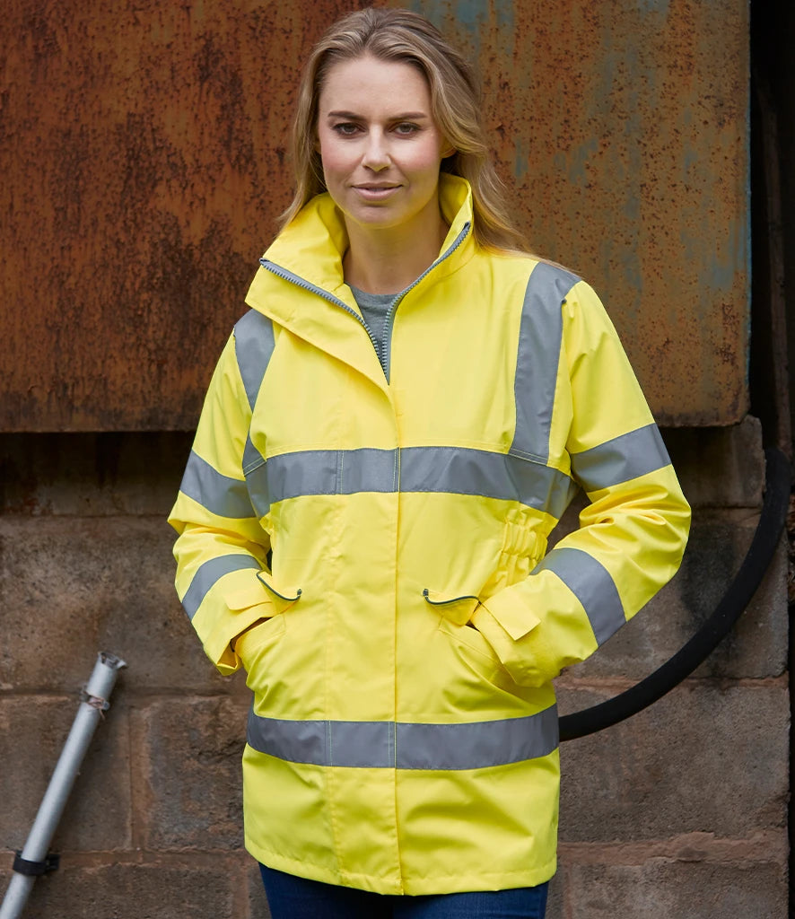 Yoko Ladies Hi-Vis Executive YK218 Jacket