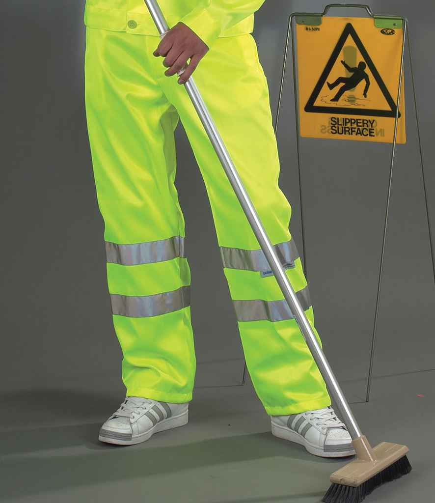 Yoko Hi-Vis YK300 Poly/Cotton Work Trousers