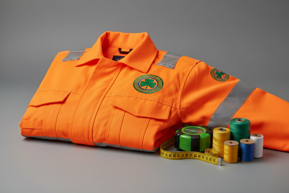 Embroidered workwear visual