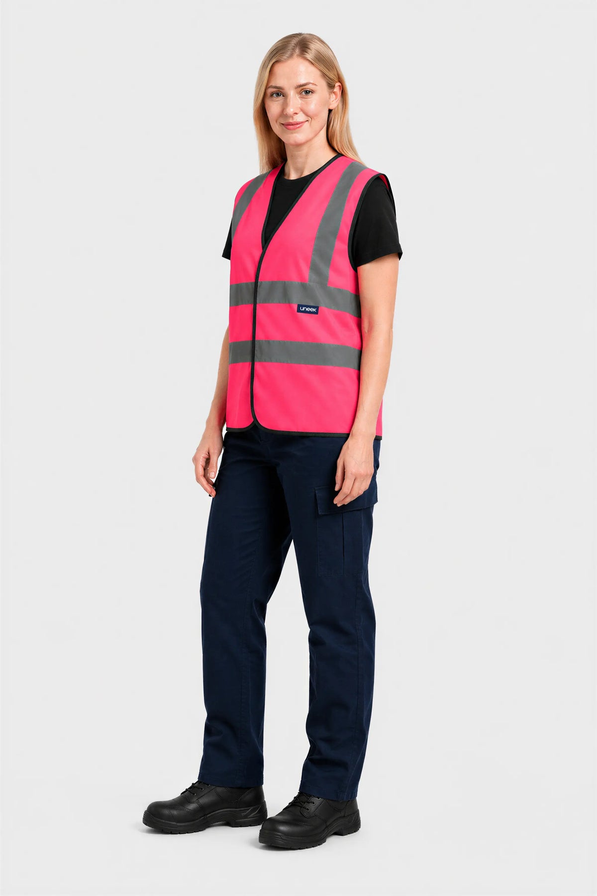 Uneek Clothing UC801 Unisex Hi Vis Safety Waistcoat